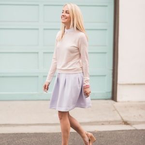 Club Monaco baby blue skirt